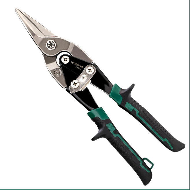 툴마스터 다용도 함석가위 다목적 직선형 절단 철판가위 만능 항공가위, 스트레이트, 1개