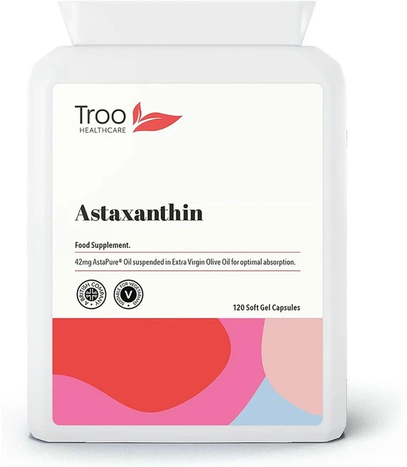 1통 42mg 120정 트루 헬스케어 아스타잔틴 아스타퓨어 오일 Astaxanthin AstaPure OilSupplement, 1개 - 쿠팡