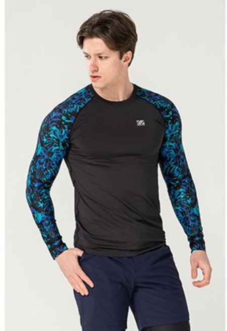 지프라브 남성용 긴팔 래쉬가드 상의