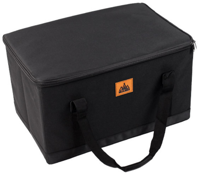쿨맨 다용도 하드케이스 캠핑가방, 블랙계열, 1단, 1개