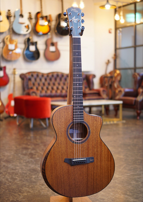 고퍼우드 i265MC 통 기타 베벨 암레스트, 1개