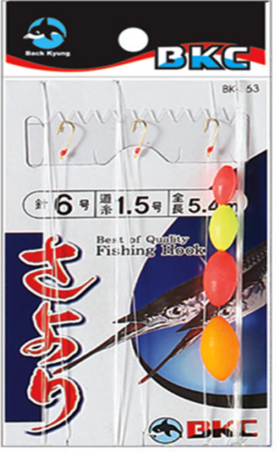 백경 학공치 염주찌 조립카드 BK-363, 1개