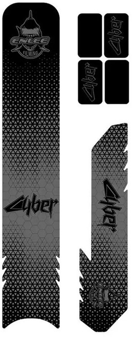 자전거보호필름 자전거 프레임 스크래치 방지 스티커 탄소 섬유 패턴 보호 필름 체인 가드 데칼 사이클링 액세서리, 색상: 3. 4, 1개