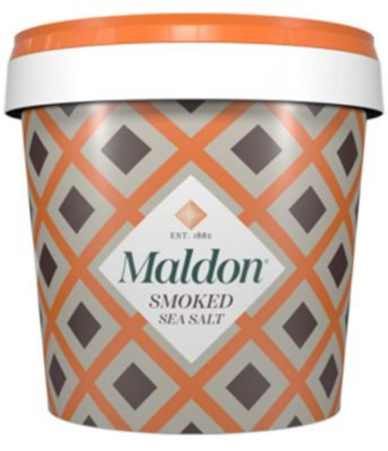 Maldon 훈제 훈연 소금 스모크 솔트 말돈 바다 플레이크 1.1파운드500g 대용량 용기 코셔 오크 나무에서 부드럽게 수제 고급 요리용 피라미드 크리스탈, Maldon 훈제 훈연 소금 스모크 솔트 말돈 바다 플, 500g, 1개
