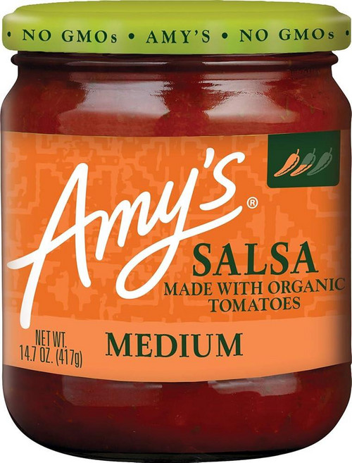 Amy's Organic 미디엄 살사 241126, Medium Salsa