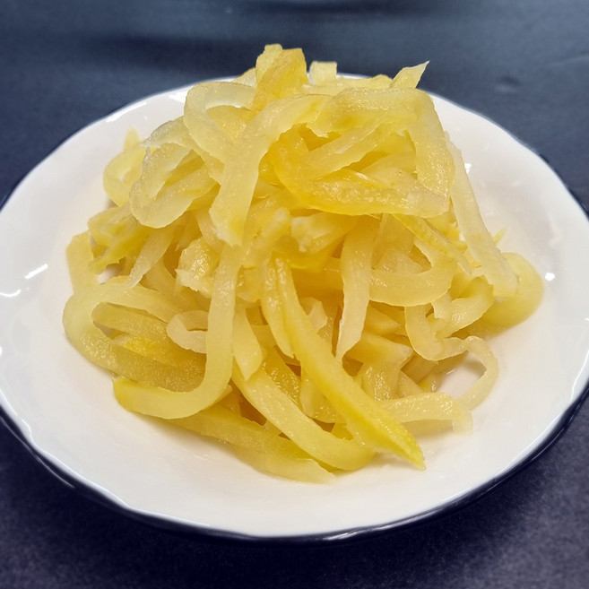 밥앤찬 무짠지채 1kg 국산무 오독한 무장아찌