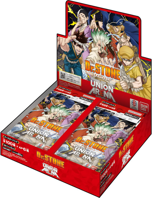 반다이 (BANDAI) UNION ARENA 부스터 팩 Dr.STONE [UA14BT] (BOX) 16 팩 포함