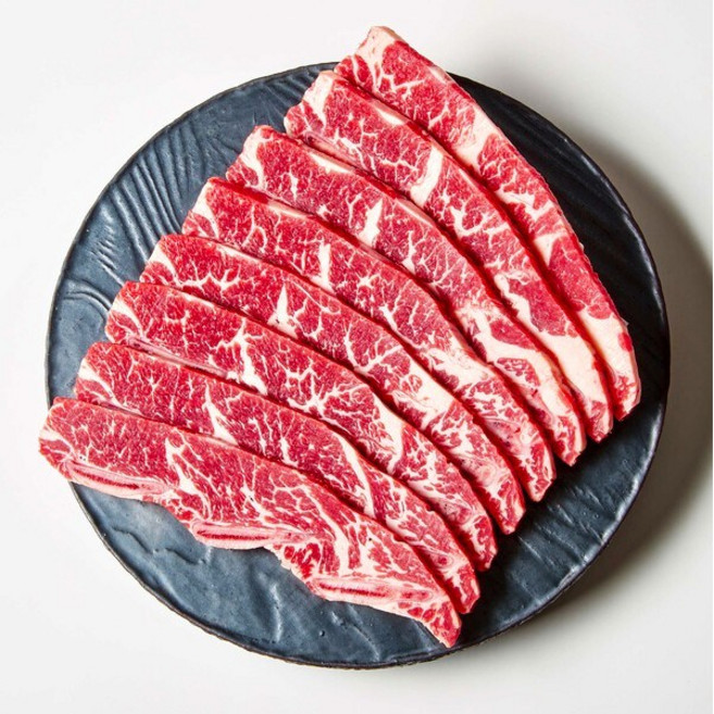 Meat & Fruit 미국산 초이스 소갈비 LA갈비 6 7 8번 꽃갈비 (2키로 4키로 6키로), 4kg, 1개