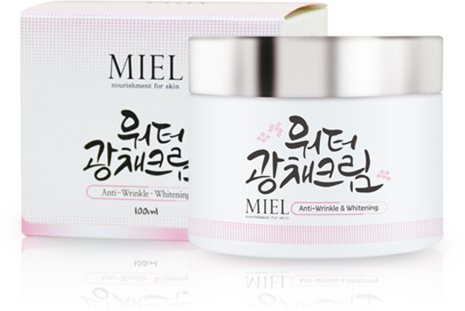 미엘 워터광채크림 에스테틱 수분감 물광 코팅막, 3개, 100ml
