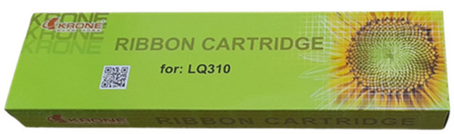 KRONE 立光 EPSON LQ-310 相容色帶 S015641, 黑色, 1個