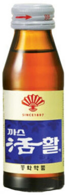 부채표 까스활명수 소화제 생약성분 까스명수