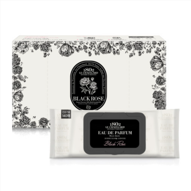 르샤트라 오드퍼퓸 드라이시트 블랙로즈, 2개