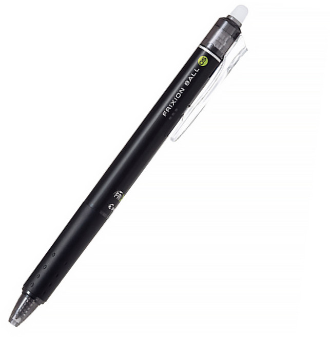 PILOT 百樂 按鍵魔擦筆, 1個, LFBK-23EF(黑), 黑