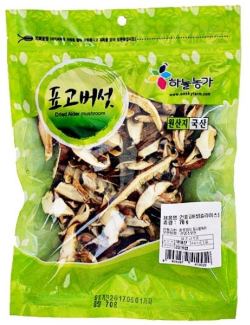 나물이야기 국산 건표고버섯 슬라이스, 70g, 1개