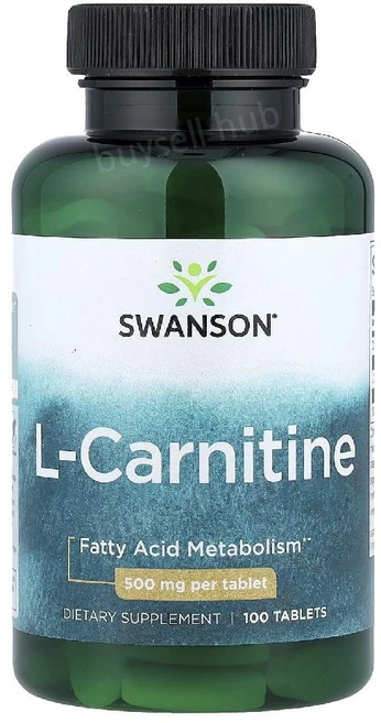 스완슨 L-카르니틴 500mg 100정, 120g, 1개 - 쿠팡