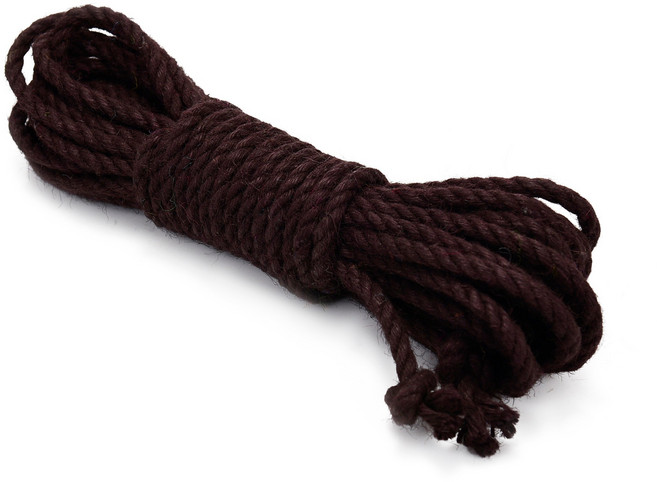 6.0mm 황마로프 칼라 주트로프 (30color) 로프, 30.BLACK COFFEE