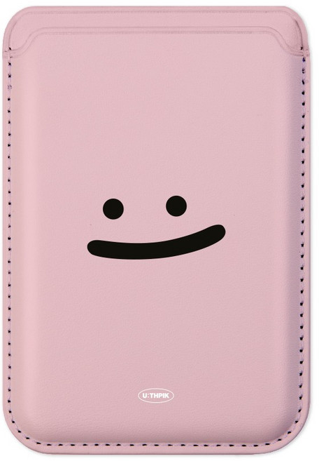 유스픽 디자인 맥세이프 컬러 가죽 카드지갑 홀더