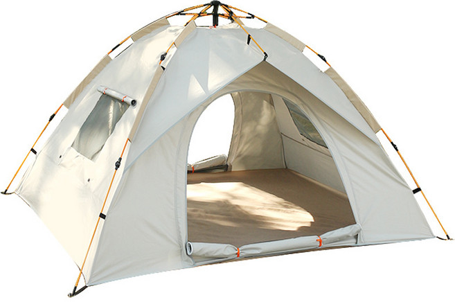 laderive원터치 텐트 방수 차양 캠핑 용품 야외 휴대용 투 도어 투 윈도우 오토 자동텐트, 2-3인용