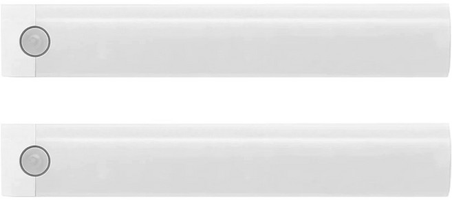 1+1 2배밝은 led 무선 센서등 현관 충전식 센서 조명 전등 조명등 센스등 현관등 모션 감지등 무선등 아파트 인테리어, 2개, 1세트, R99708E(화이트광 30cm