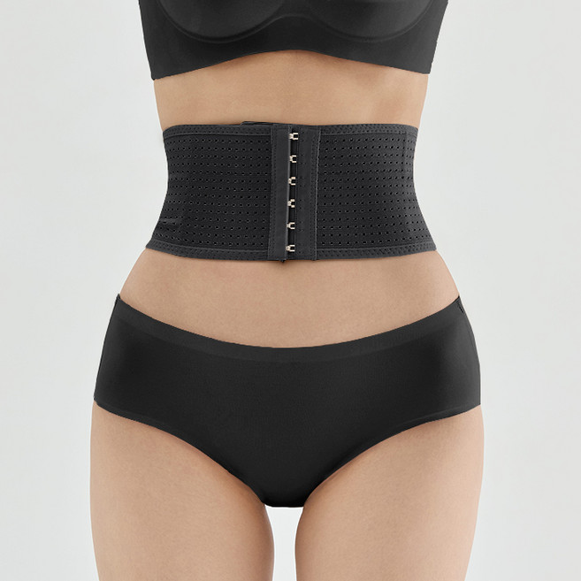 핑크앤다이아 복부 보정 하프 코르셋 허리밴드 뱃살 압박 복대 슬림라인