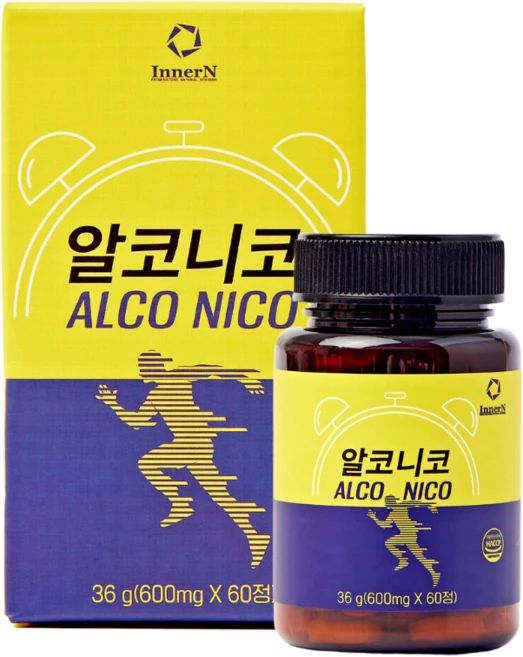 알코니코 AN-1000B[고함량 45%함유] 퀘르세틴, 1개, 60정 - 쿠팡