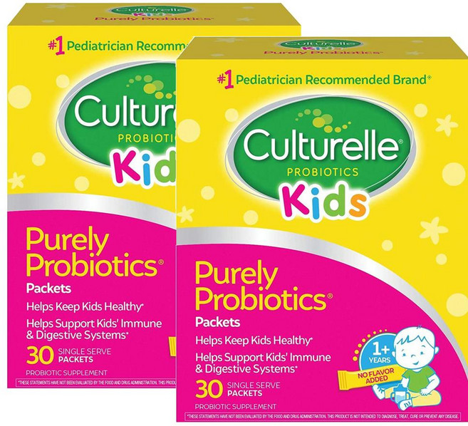컬처렐 키즈 퓨얼리 프로바이오틱스 30포입 Culturelle Kids Daily Probiotic, 30정, 2개