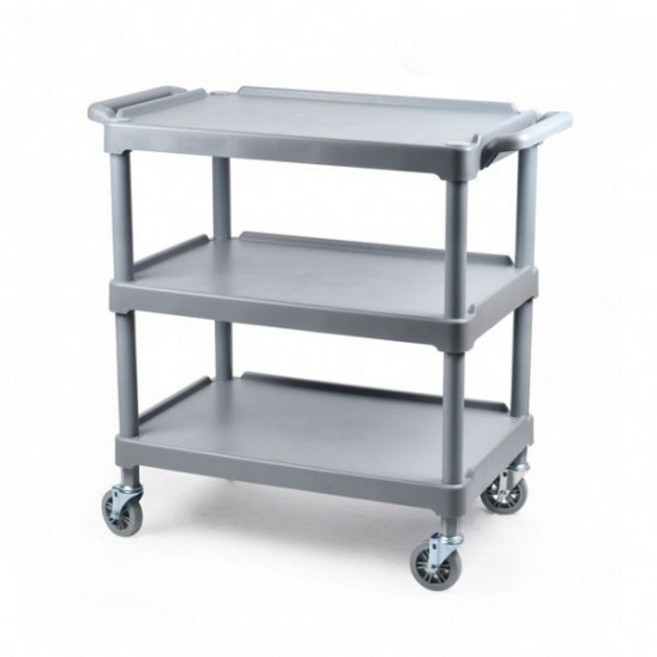 플라스틱 3단카트 서빙카트 이동식운반카 주방카트 식당카트, 색상, 1개