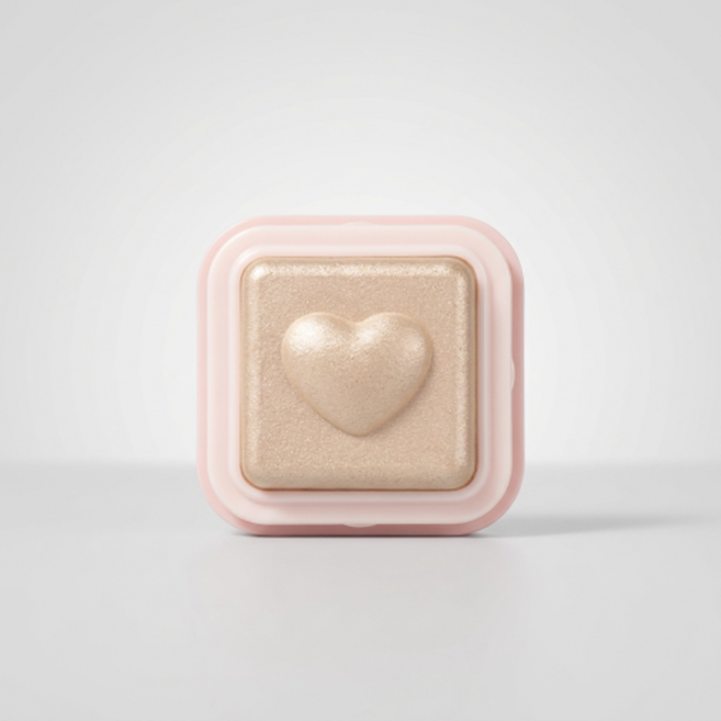 컬러그램 밀크 영롱 하트라이터, 6 포레버블루, 1개