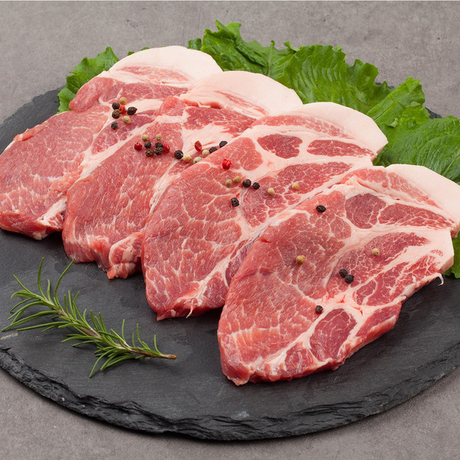 [곡성축협]농협 안심 한돈 목살, 500g, 3개