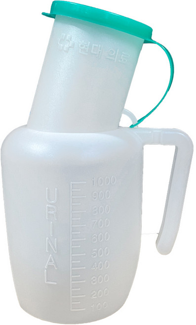 현대의료기 환자용 남성용 간이 소변기, 단품, 1개