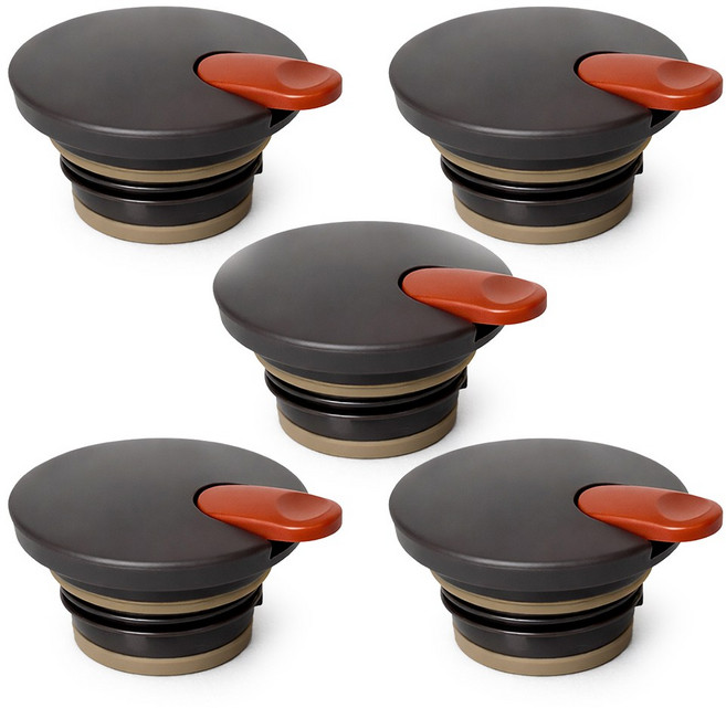 키친아트 라팔 골드메탈 보온주전자 1000ml 전용 뚜껑, 5개, 1L