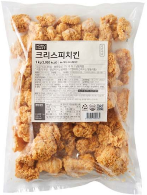 케이푸드_모노마트 크리스피치킨, 10kg, 1박스