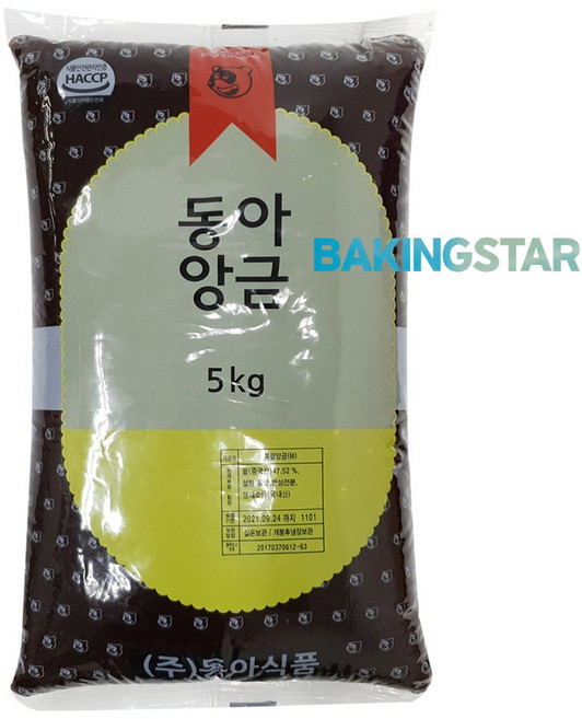 동아식품 통팥 앙금 5kg, 1개