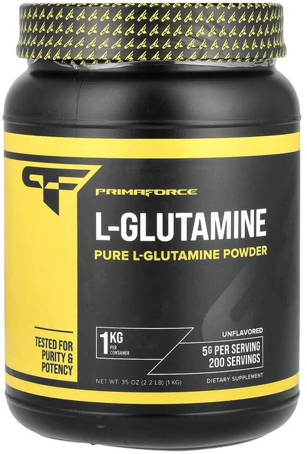 프리마포스 글루타폼 100% L-글루타민 무향 1000 g, 1개, 1kg - 쿠팡