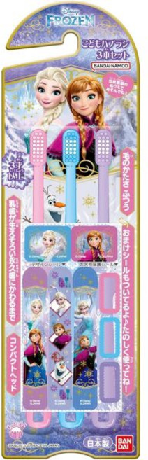 バンダイ(BANDAI) 반다이 키미와 아이돌 프리티 큐어 어린이 칫솔 3종 세트 일본산 모발 탄력 3세 이상용 일본 출고 키즈, 1개