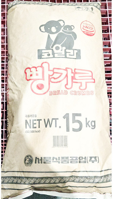 코알라 빵가루 저장용 15k 식자재 빵가루 튀김용, 1개, 15kg