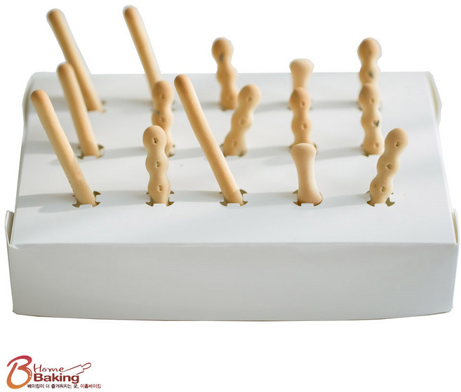 이홈베이킹 미니콘거치대(빼빼로거치대), 1개