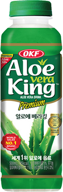 알로에 베라킹 제로 슈가 500ml, 18개