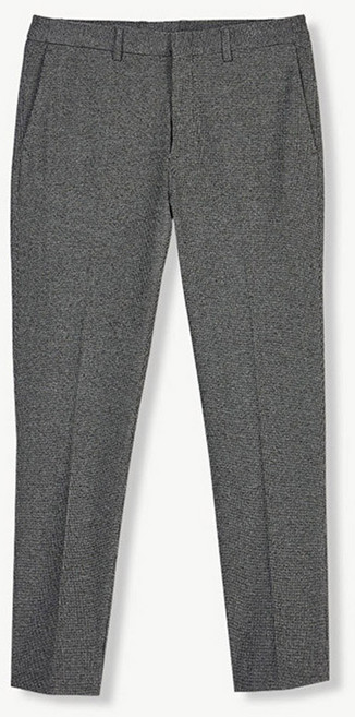 [STCO] 남성 울 터치 모션 프리 팬츠 슬랙스 테이퍼드핏 그레이