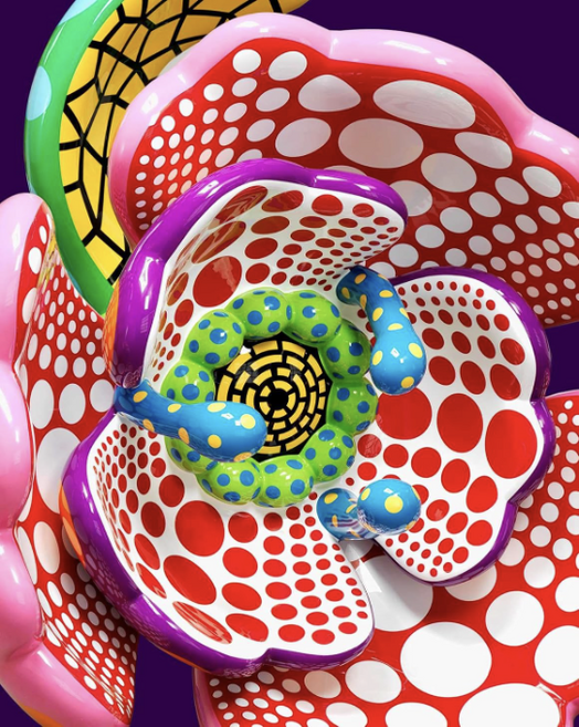 [쿠사마 야요이] Yayoi Kusama - I Spend Each Day Embracing