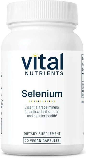 바이탈 뉴트리언츠 셀레늄 200mcg 캡슐 Vital Nutrients Selenium, Vital Nutrients - Selenium - P - 쿠팡