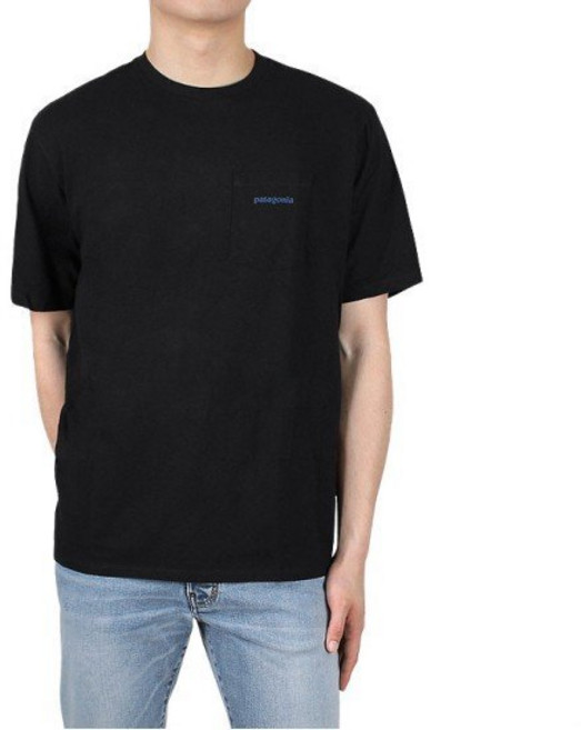 [정품}파타고니아 맨즈 보드숏 로고 포켓 반팔티 (37655 INBK)