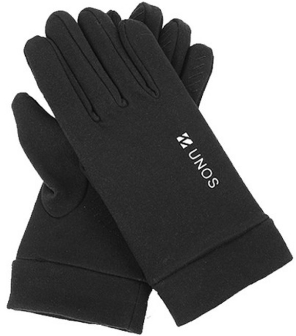우노스 이지 웜 장갑 스마트터치 보온 방한장갑, 회색/M(여성용), 1개