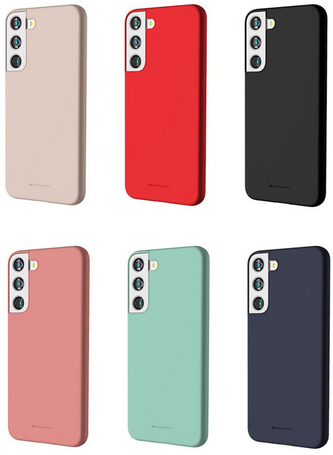 갤럭시 S21 케이스 구스페리 실리콘 무지 젤리 폰케이스 G991