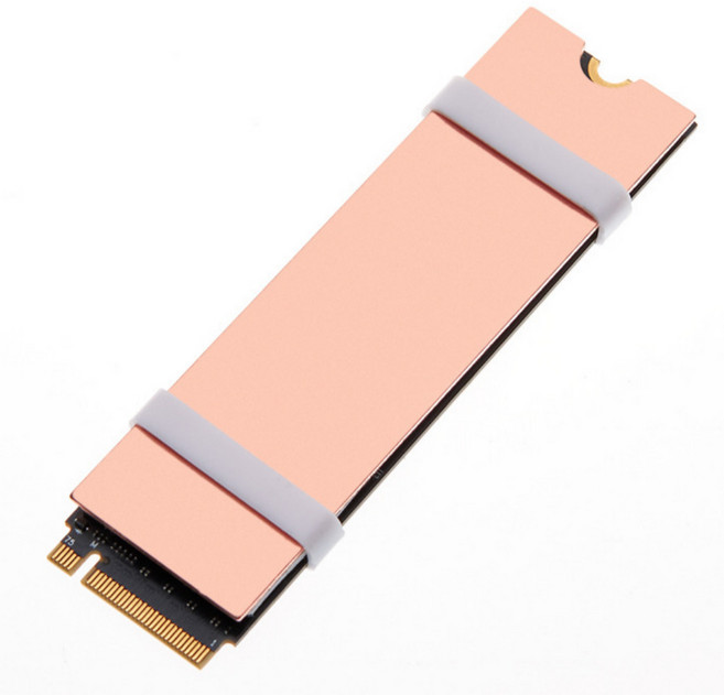 쿨앤온 노트북 SSD 방열판 M.2 초슬림 구리 방열판 1mm, 1개