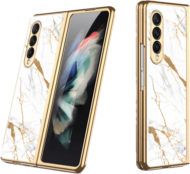 갤럭시폴드3케이스 갤럭시Z폴드3케이스 스트랩 슬림 하드 강화유리