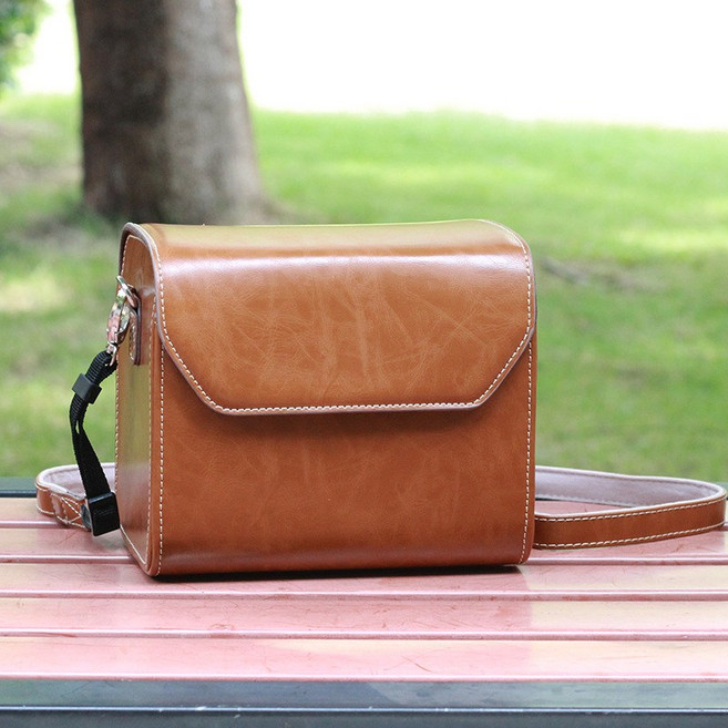 카메라 가죽 파우치 소니zv1 리코GR3 소니RX1007 캐논G7Xmark3, 329 커피, 1개