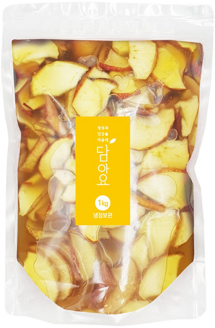 담아요 수제 사과청(정백당), 1개, 1개입, 1kg