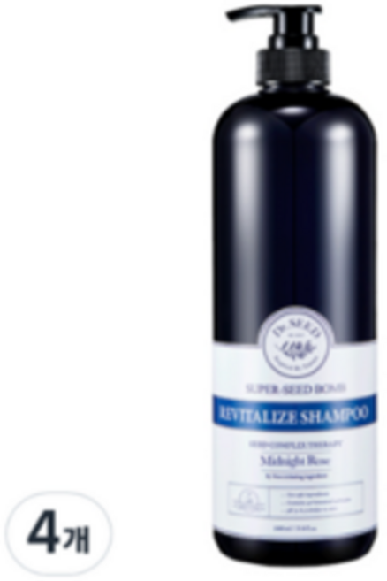 닥터시드 슈퍼시드밤 샴푸 미드나잇로즈, 1L, 30개