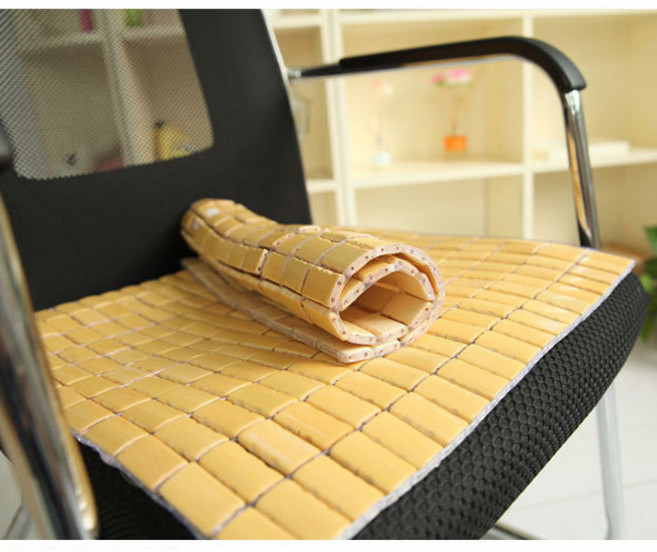 여름 방석 대나무방석 통풍 의자 차량용 학생 (중)